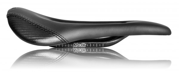 Saddle Padded open | Leather color Black